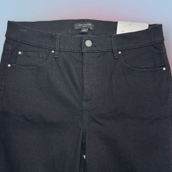 ANN TAYLOR Women’s 8P Black THE SKINNY Jeans - Picture 1 of 4